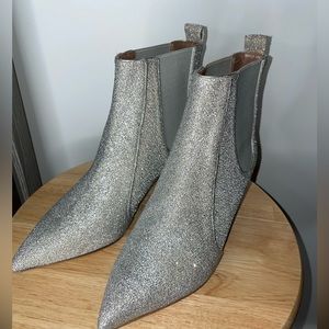 TABITHA SIMMONS LEATHER CHELSEA BOOTS